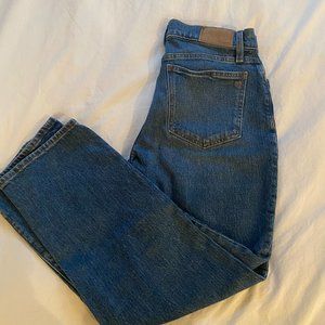 Madewell Perfect Vintage Straight Jean - 27 Petite
